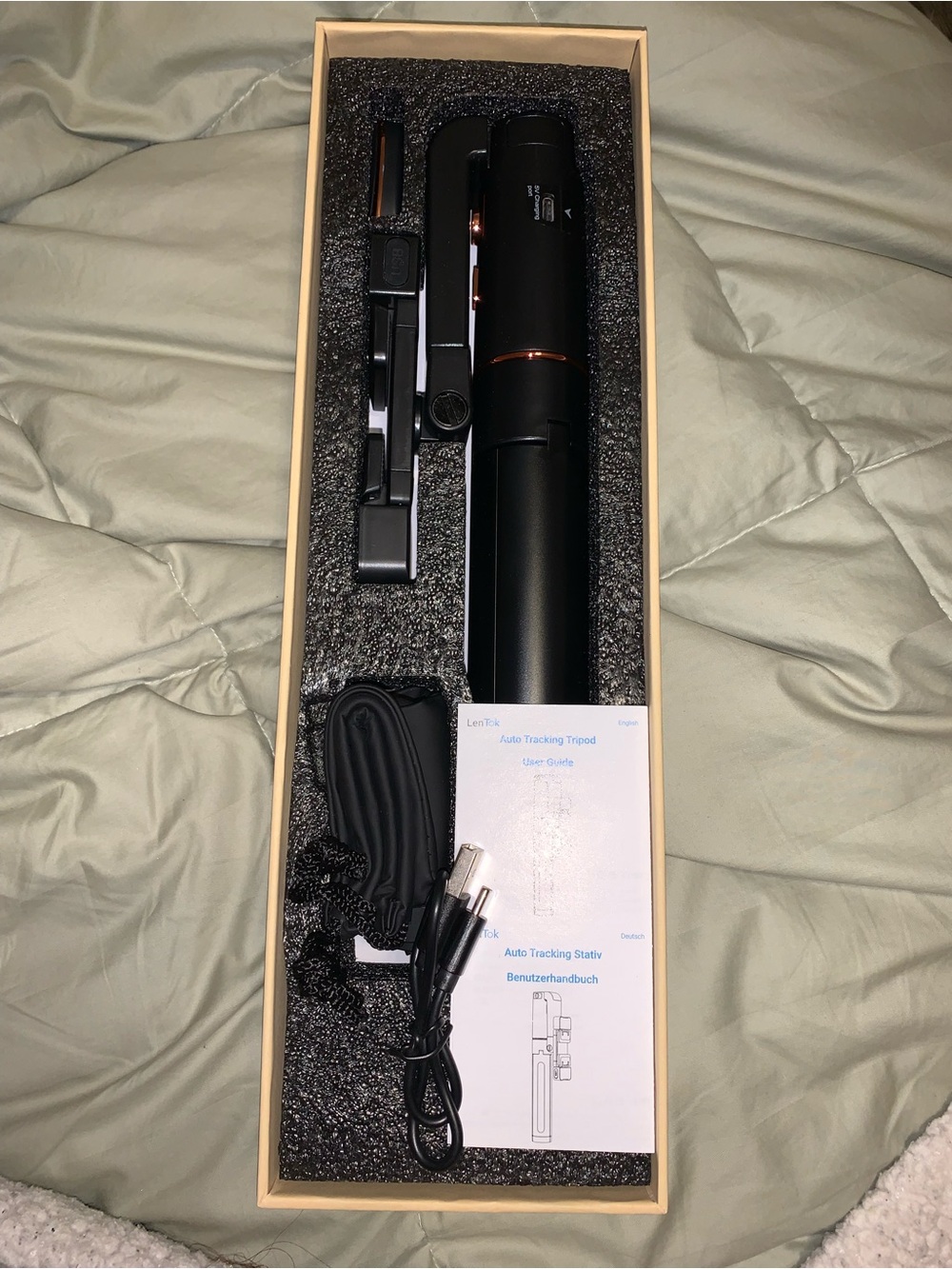 LenTok Auto Face Tracking Tripod (Model A100)